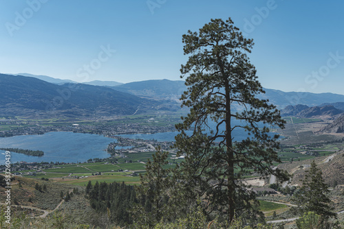Osoyoos view from the mountain