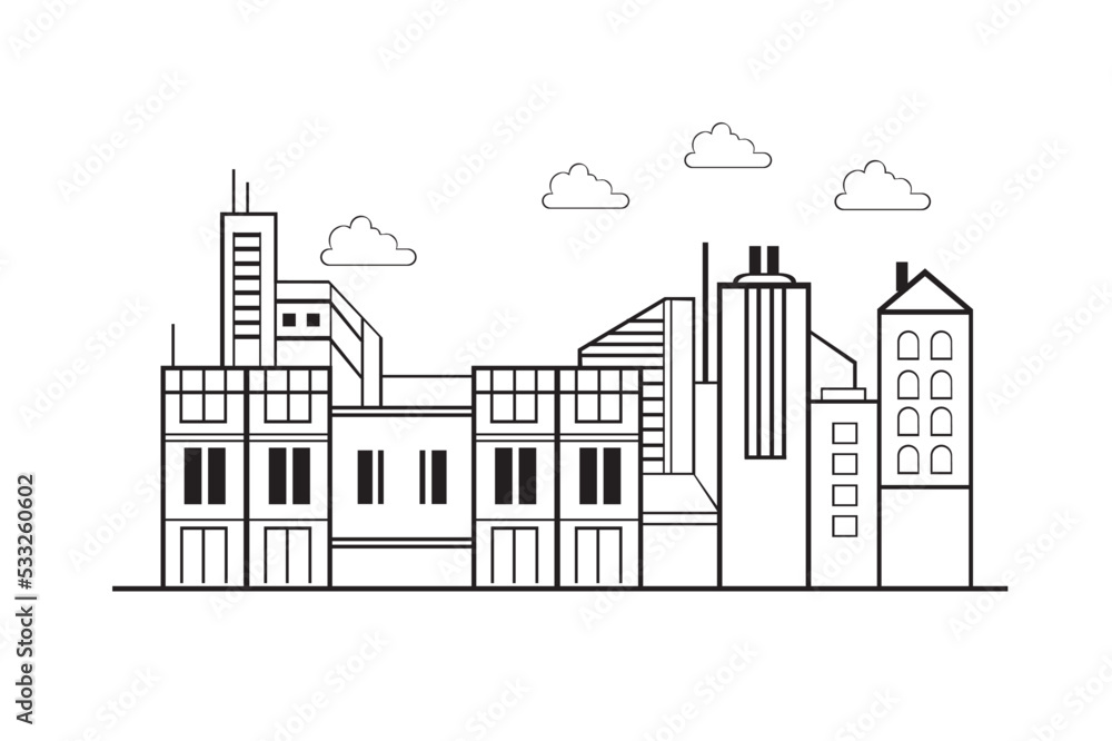 Obraz premium cityscape