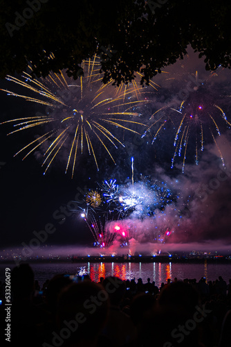 Fireworks festival in Vancouver
