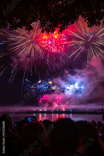 Fireworks festival in Vancouver