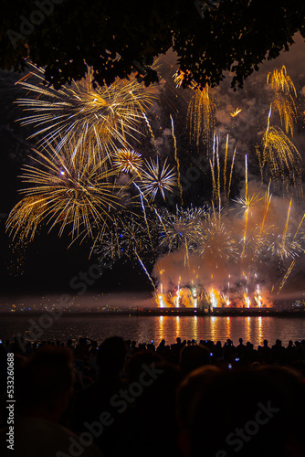 Fireworks festival in Vancouver