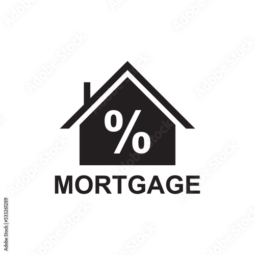 mortgage icon , investment icon vector