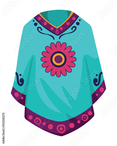 mexican poncho traditional