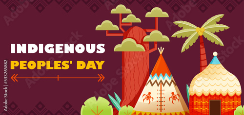Indigenous Peoples Day, Indigenous People's House. Perfect for events