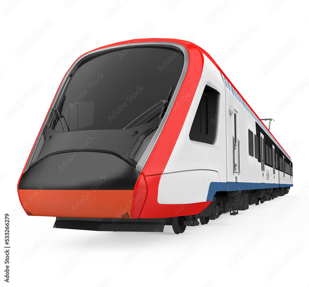 Electric Train Isolated