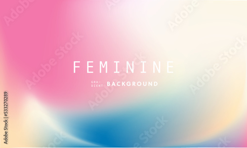 Abstract trendy in blending gradient color for background. Smooth minimalist color texture for poster template, cover, presentation, web and creative print.