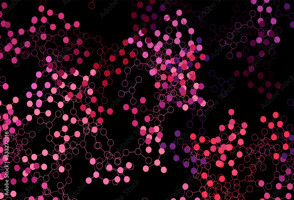 Dark Purple, Pink vector texture with artificial intelligence concept. Dark Purple, Pink vector texture with artificial intelligence concept.