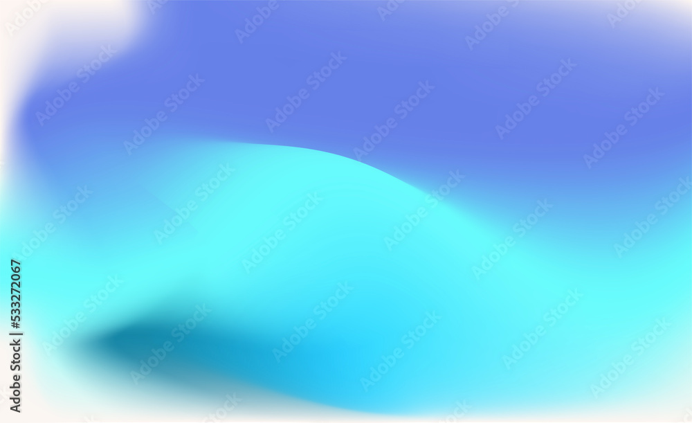 Fototapeta premium Abstract trendy in blending gradient color for background. Smooth minimalist color texture for poster template, cover, presentation, web and creative print.