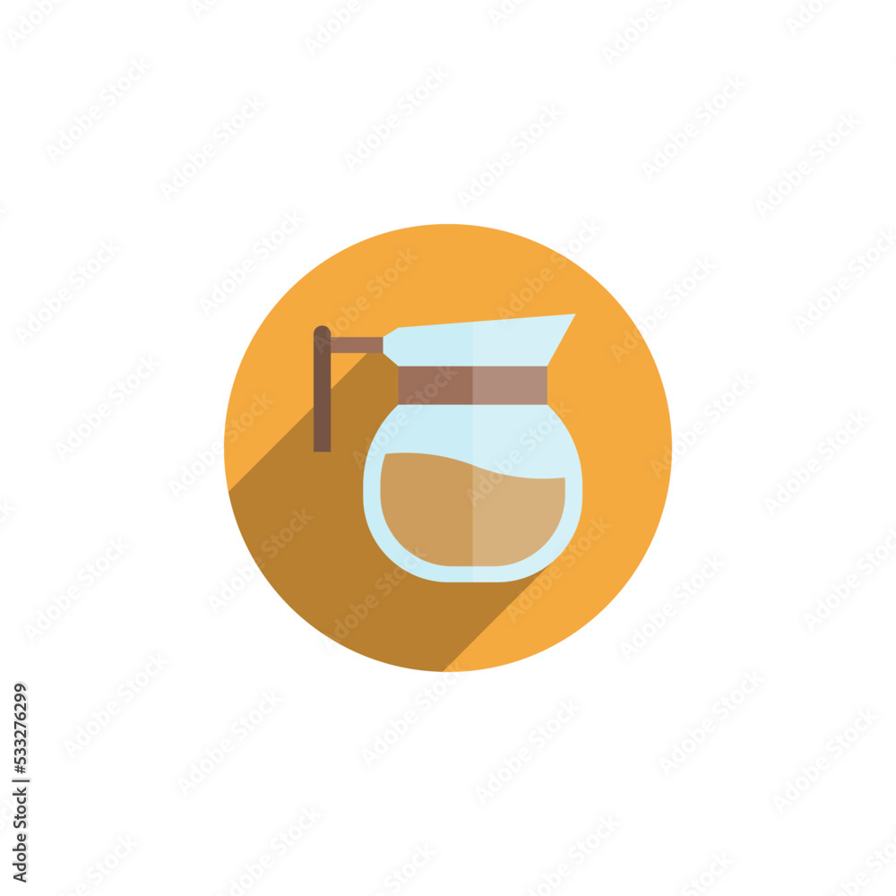 pitcher glass vector for website symbol icon presentation