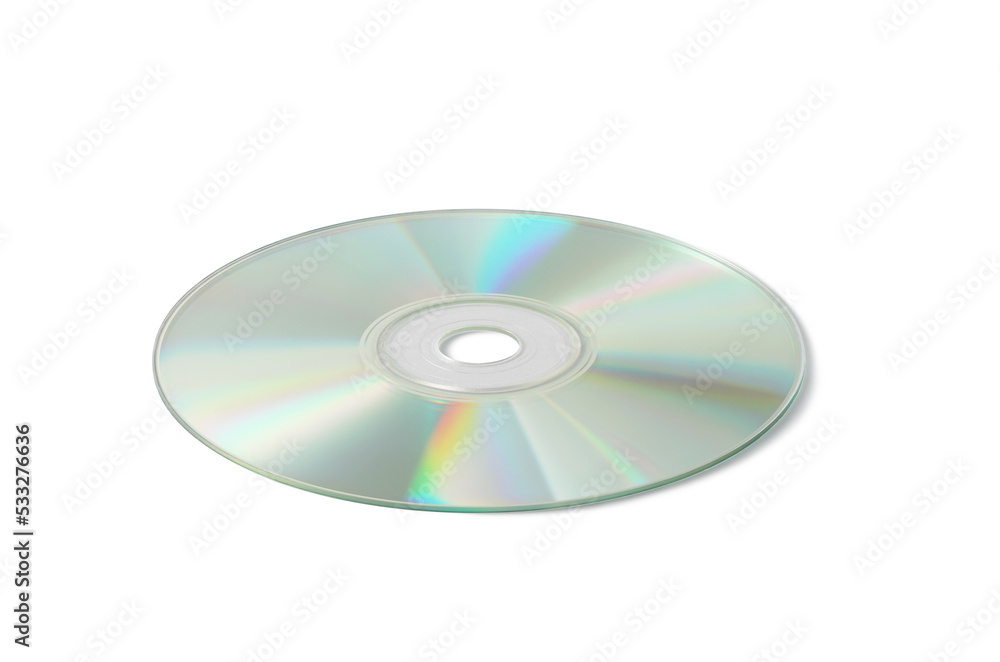 Compact Disc on white background Compact Disc on white background