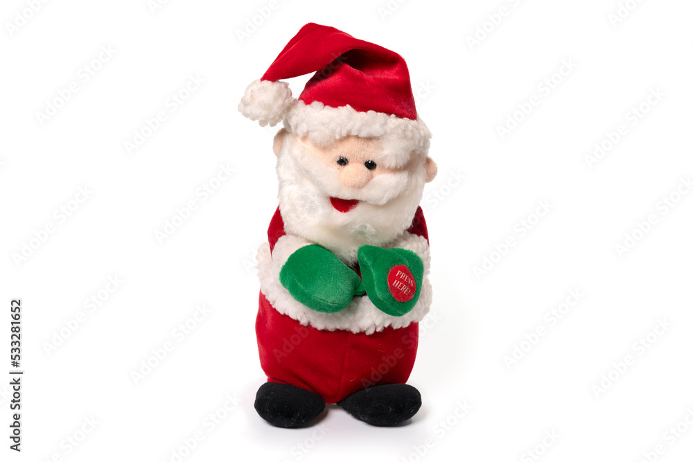 Christmas Santa Claus isolated on white background