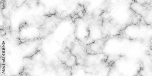   white marble pattern texture natural background. Interiors marble stone wall design, Beautiful drawing with the divorces and wavy lines in gray tones. White marble texture for background or tiles. © MdLothfor