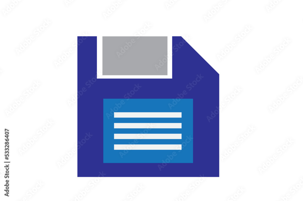 Fototapeta premium floppy disk icon