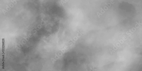Black and white smoke white sky with clouds and Abstract watercolor digital art painting for texture background. Abstract blue sky Water color background, Illustration, texture for design	

