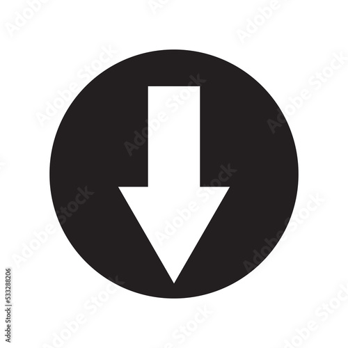 Free Download download icon design template vector.eps - GFXLoad