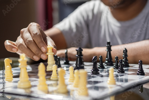 Strategic move of chess