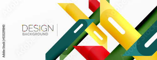Background overlapping lines. Dynamic lines abstract wallpaper. Straight lines composition vector illustration for wallpaper banner background or landing page