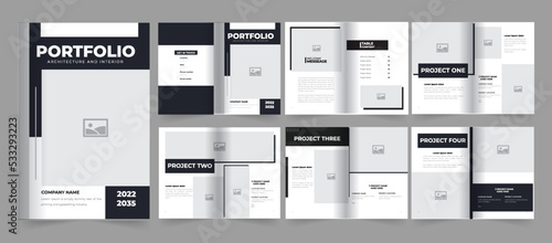 Portfolio Design Architecture Portfolio Interior Portfolio Design template