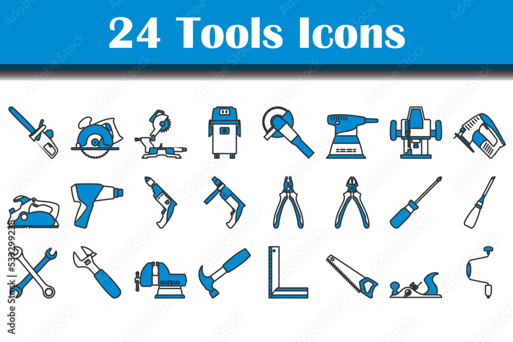 Tools Icon Set Tools Icon Set