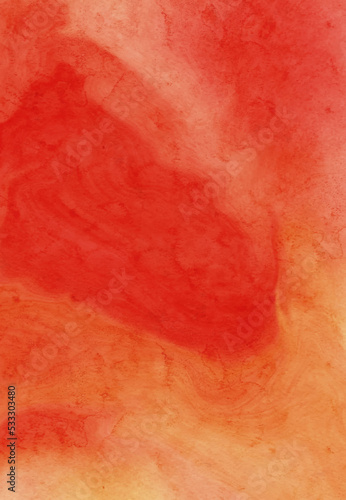 Abstract red watercolor paint background. Vector illustration © sdmix