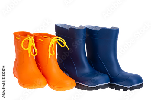 Boots waterproof isolated