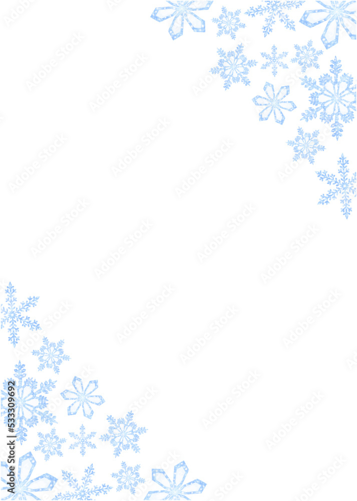 Snowflake  Winter Frame