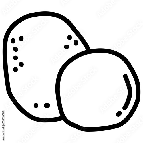 potato vegetable icon