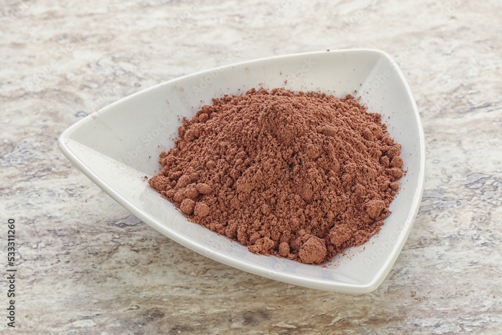 Natural organic cocoa powder for culinary Natural organic cocoa powder for culinary