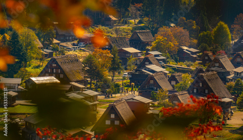 Fotografía UNESCO World Heritage, Shirakawago in Gifu, Japan