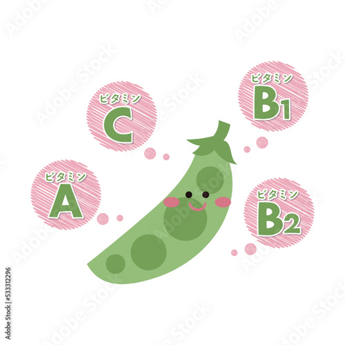 さやえんどうの栄養素