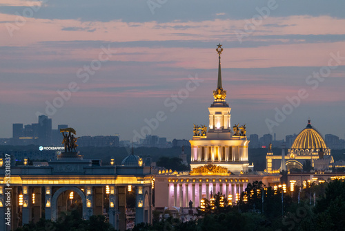 Photography night moscow