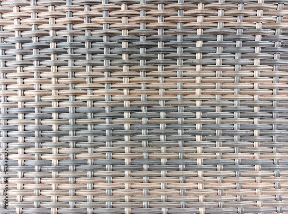 Black and brown wicker texture as background Black and brown wicker texture as background