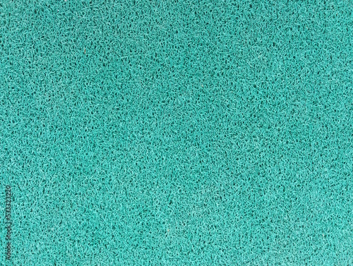 Green doormat texture background