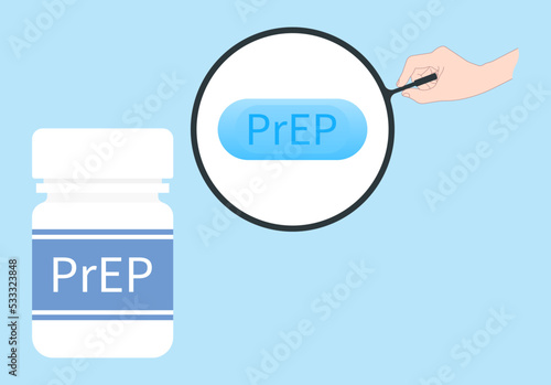 Pills of Pre Exposure Prophylaxis treatment medicine prevention Sexually Transmitted Disease