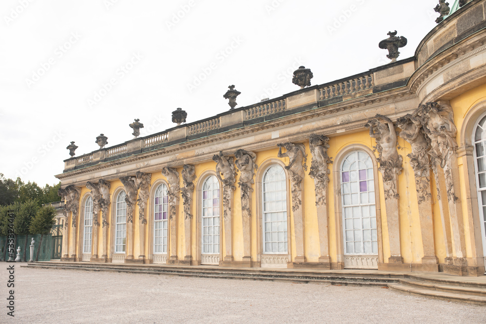 Potsdam, Germany September 23, 2022 Sanssouci Palace, major sight of