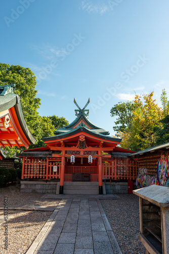 Azumamaro shrine in fushimi, Kyoto, Japan 
