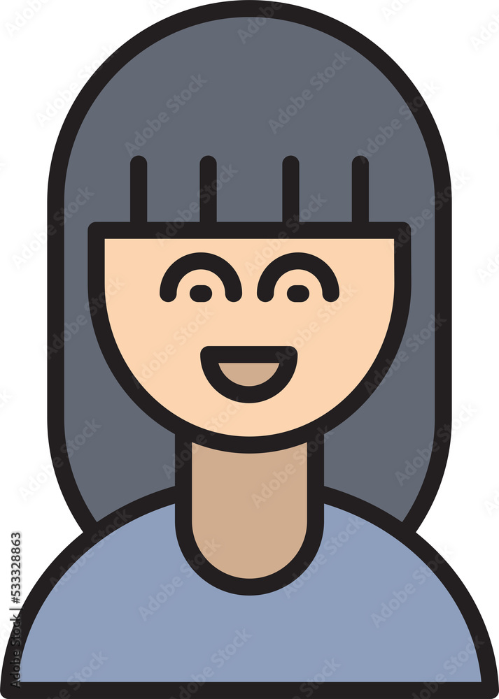 girl student character avatar girl student character avatar