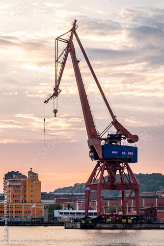 Cranes in Gothenburg