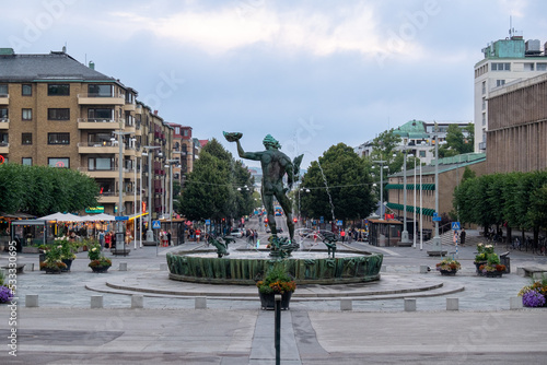 Poseidon Statue in Göteborg