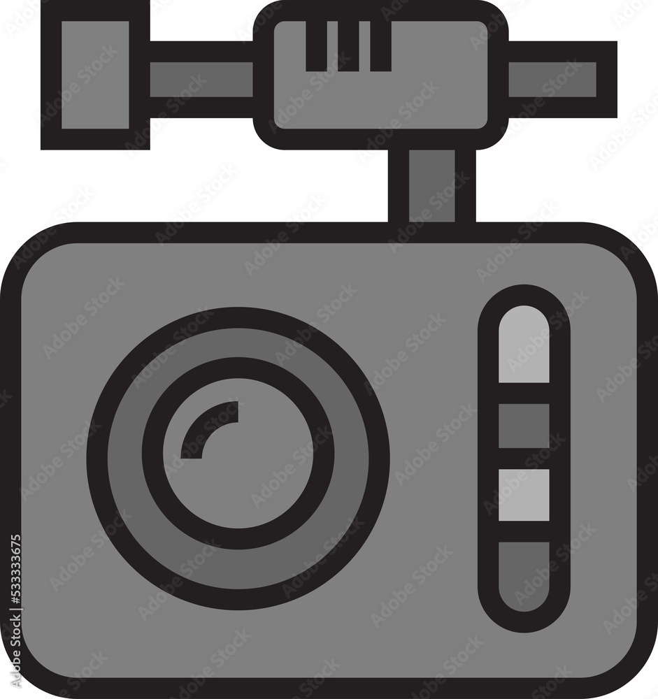 action camera icon illustration action camera icon illustration
