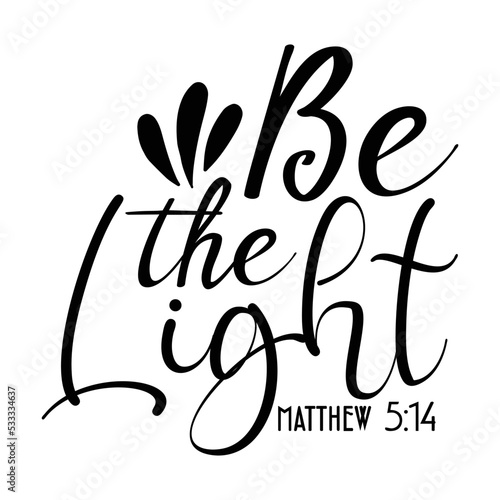 Be the light svg