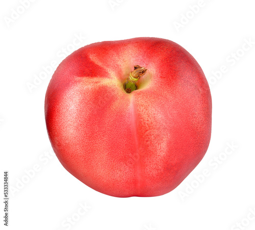 Peach on transparent png