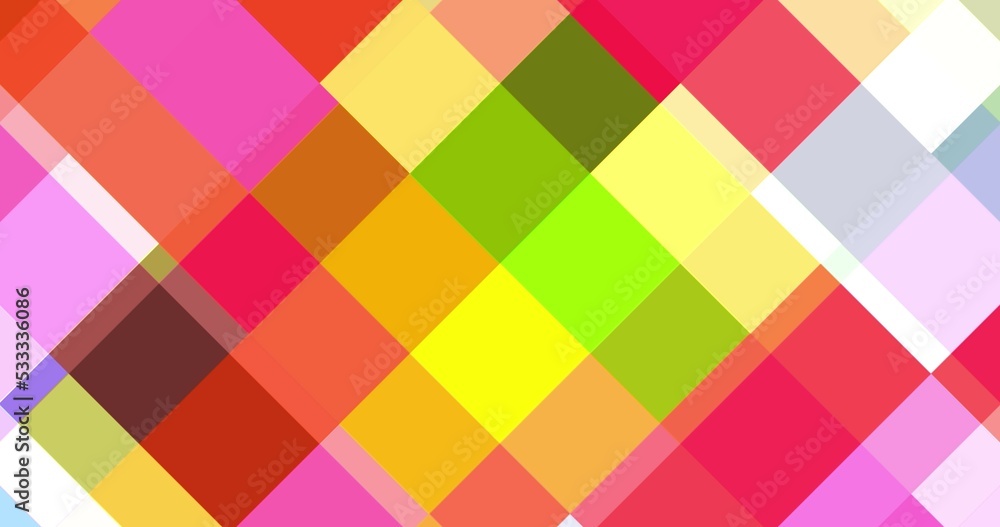 mosaic background, Colorful pixelated gradient animation