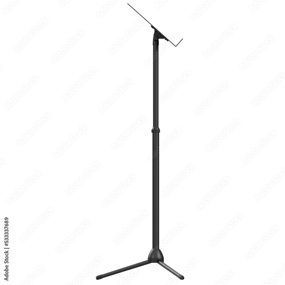 3d rendering illustration of a music stand 3d rendering illustration of a music stand