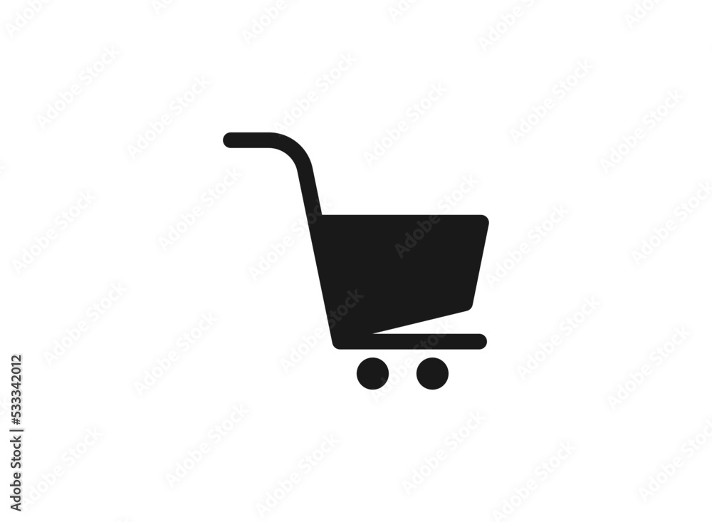 shopping cart vector icon, vector best flat icon, EPS 10. shopping cart vector icon, vector best flat icon, EPS 10.