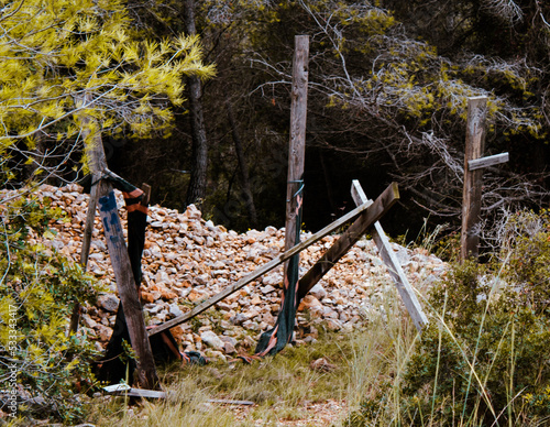 Construcción abandonada