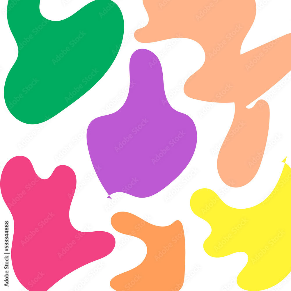 Abstract Shapes Modern Background Pastel Abstract Shapes Modern Background Pastel