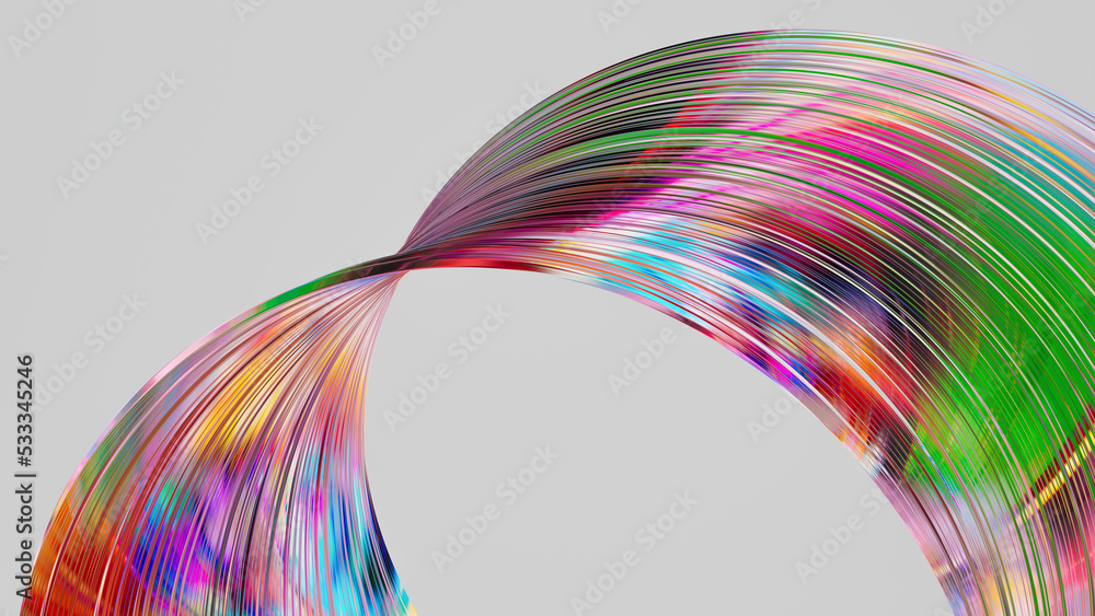 Abstract neon background. Color cables. 3d rendering Abstract neon background. Color cables. 3d rendering