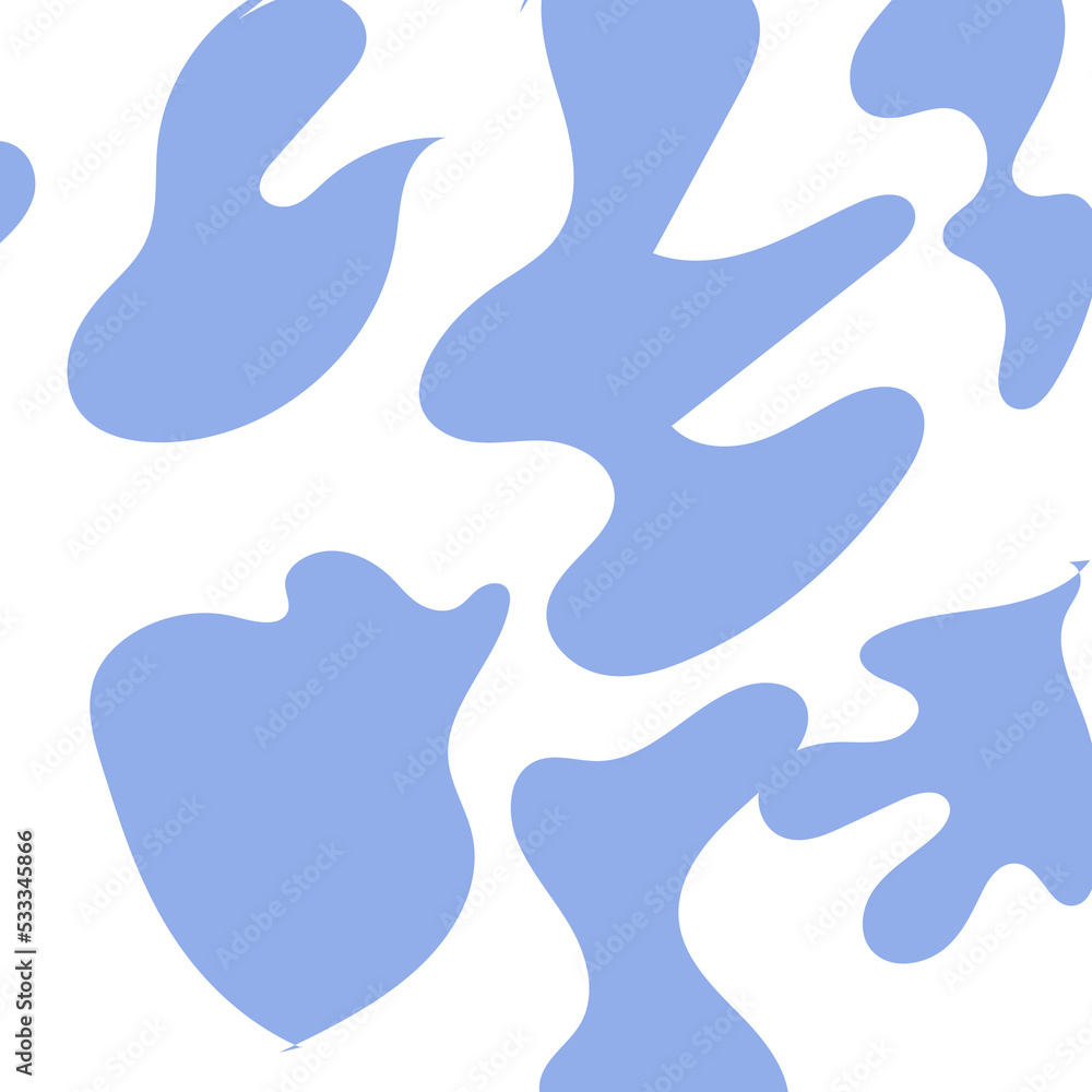 Abstract Shapes Modern Background Pastel Blue Abstract Shapes Modern Background Pastel Blue