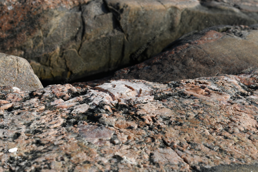 Smooth rock surface Smooth rock surface